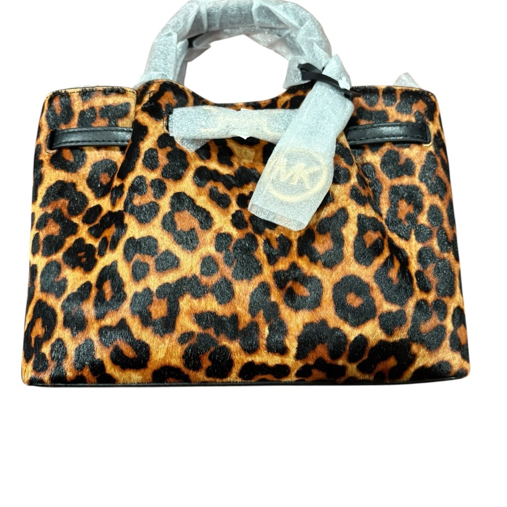 Michael Kors Leopard Print Satchel